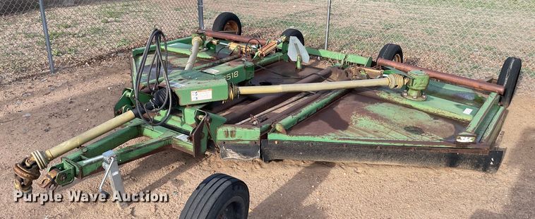 image for item MS9585 John Deere 1518  batwing rotary mower