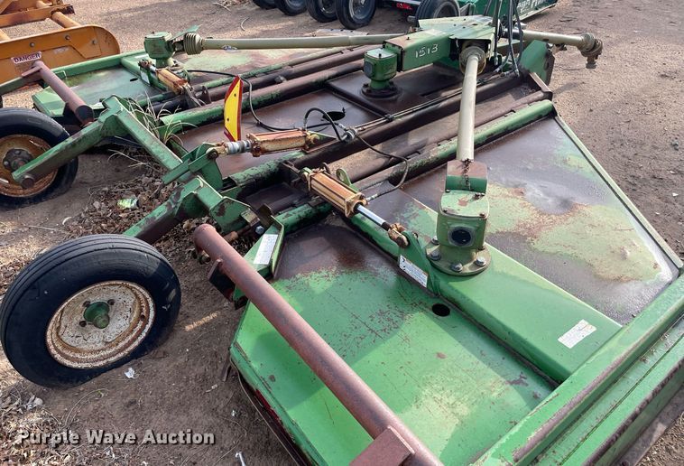 image for item MS9585 John Deere 1518  batwing rotary mower