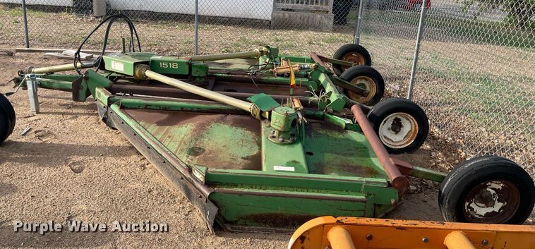 image for item MS9585 John Deere 1518  batwing rotary mower