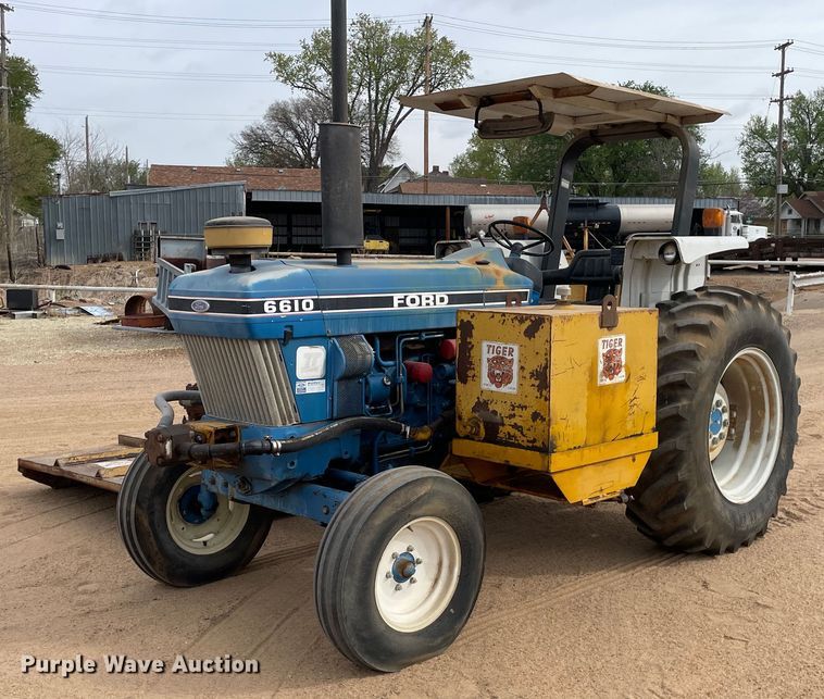 image for item MS9587 1990 Ford 6610  tractor