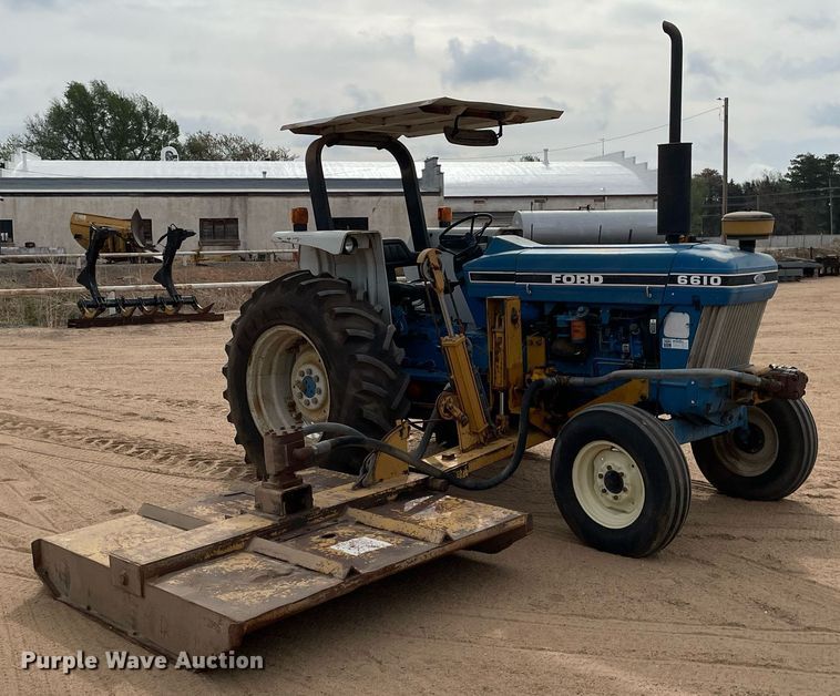 image for item MS9587 1990 Ford 6610  tractor