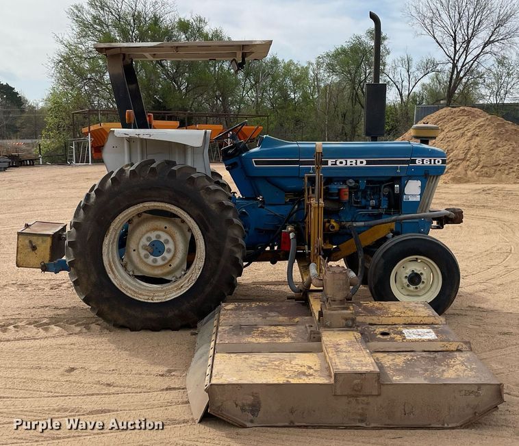 image for item MS9587 1990 Ford 6610  tractor