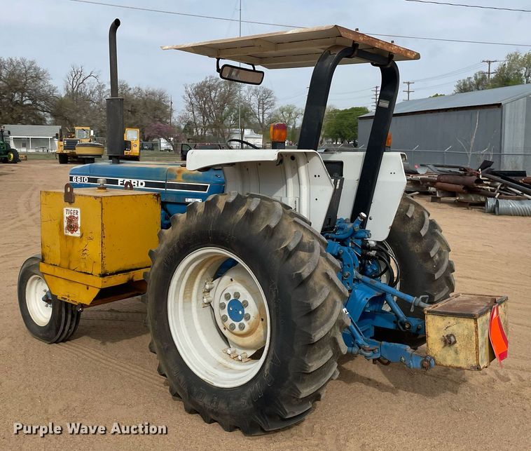 image for item MS9587 1990 Ford 6610  tractor
