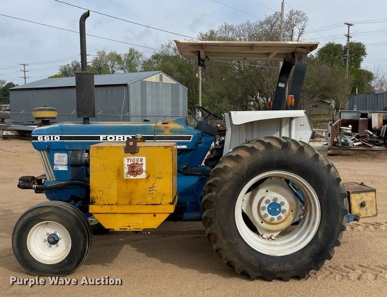 image for item MS9587 1990 Ford 6610  tractor