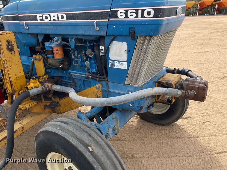 image for item MS9587 1990 Ford 6610  tractor