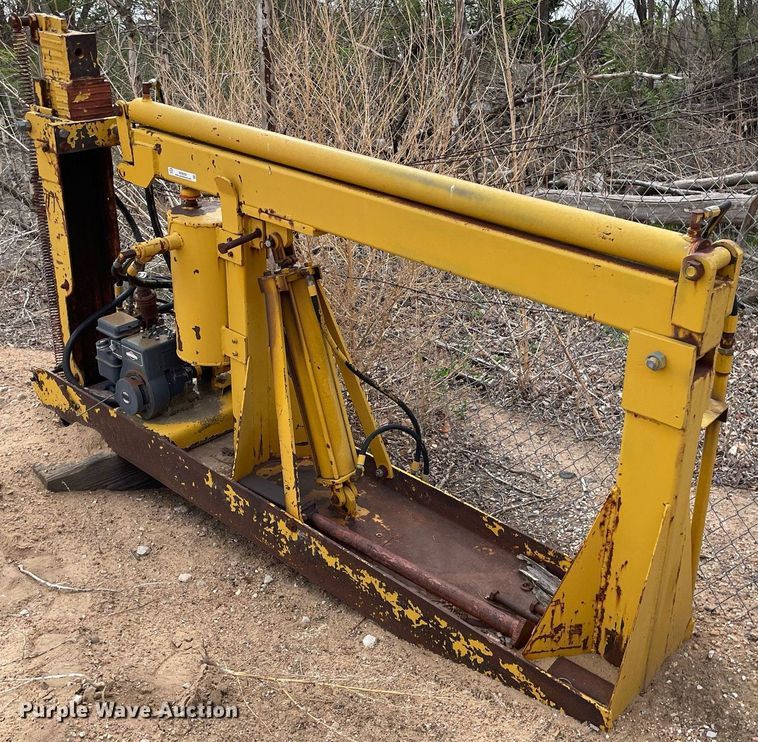 image for item MS9590 Shop built  post driver