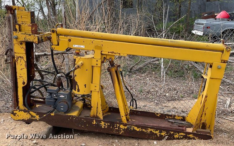 image for item MS9590 Shop built  post driver