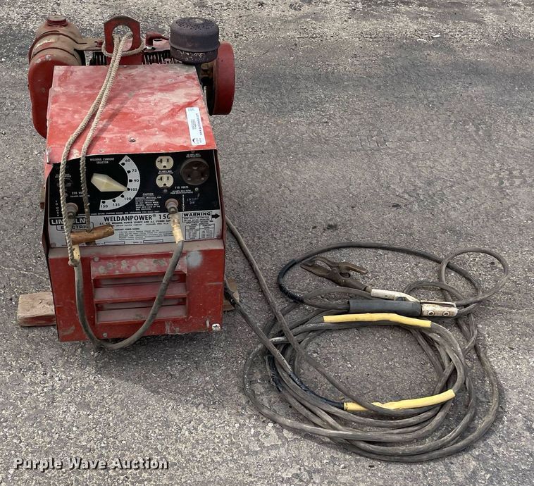image for item MS9591 Lincoln Electric Weldanpower 150  welder/generator