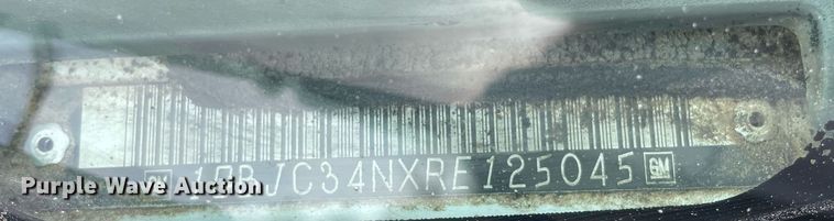 image for item MS9592 1994 Chevrolet C3500  utility bed pickup truck