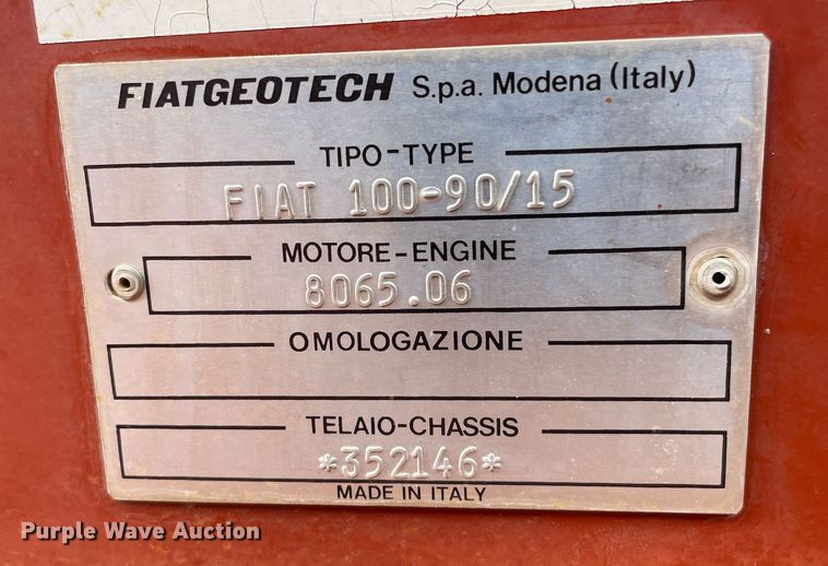 image for item MS9594 Fiat 100-90/15  tractor