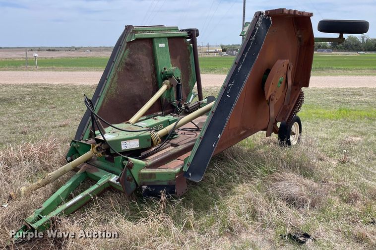 image for item MS9595 John Deere 1518  batwing rotary mower