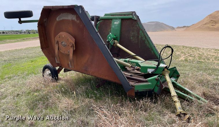 image for item MS9595 John Deere 1518  batwing rotary mower