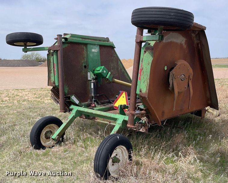 image for item MS9595 John Deere 1518  batwing rotary mower