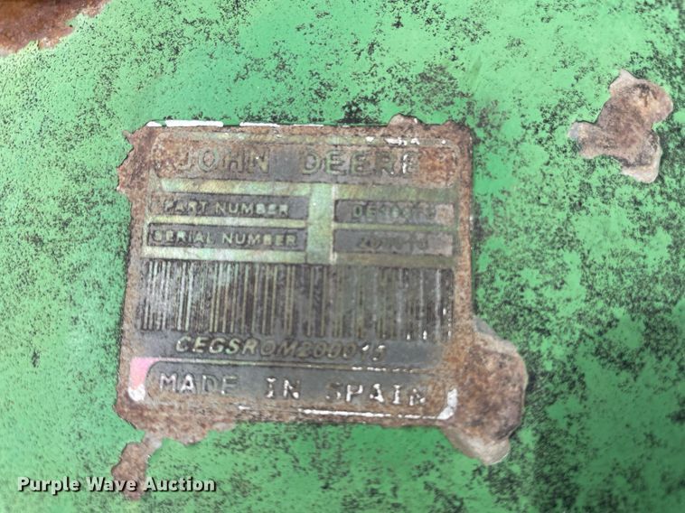 image for item MS9595 John Deere 1518  batwing rotary mower