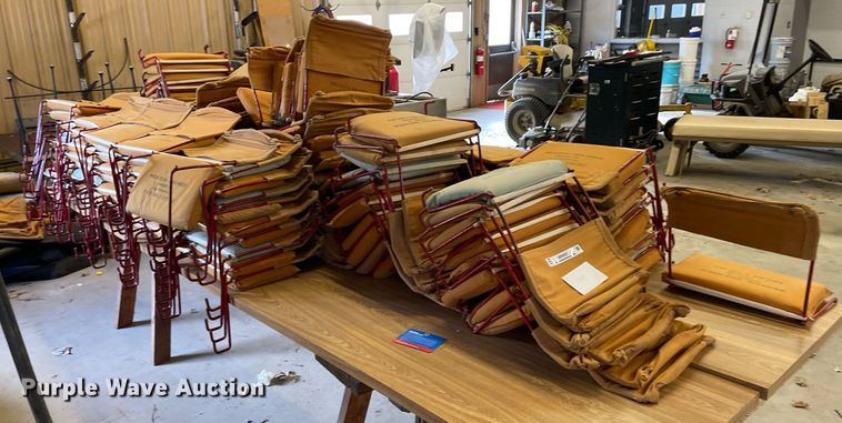 image for item MS9597 Approximately 184 stadium chairs