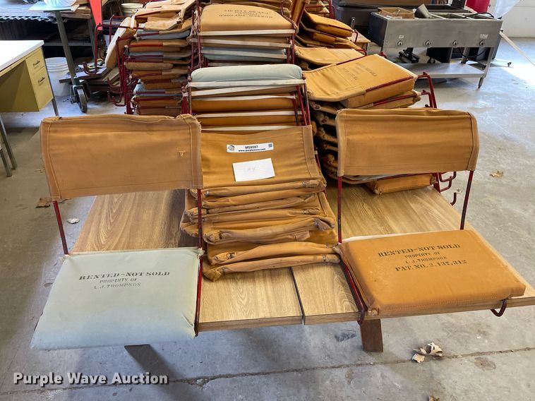 image for item MS9597 Approximately 184 stadium chairs