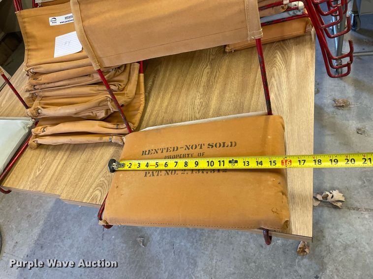 image for item MS9597 Approximately 184 stadium chairs