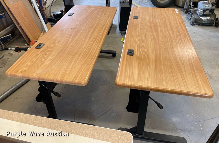 image for item MS9600 (2)  60" L x 24" W x 30" H desks