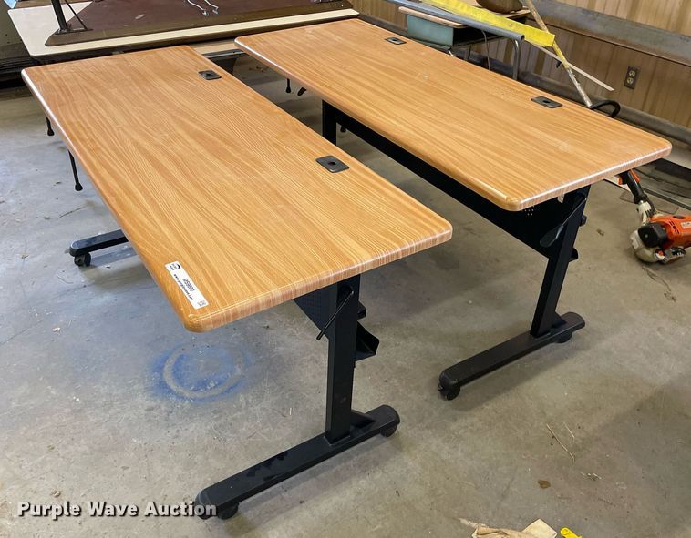 image for item MS9600 (2)  60" L x 24" W x 30" H desks