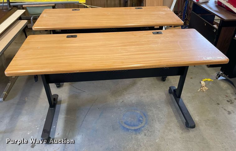 image for item MS9600 (2)  60" L x 24" W x 30" H desks