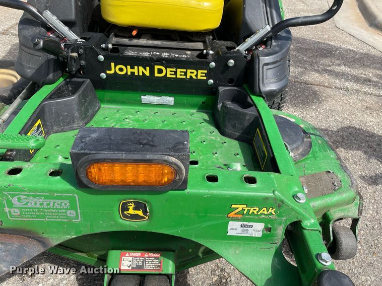 image for item MS9604 2014 John Deere Z915B  ZTR lawn mower
