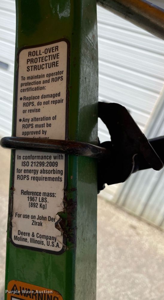 image for item MS9604 2014 John Deere Z915B  ZTR lawn mower