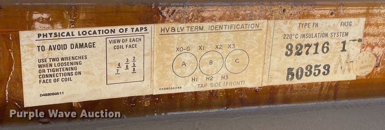 image for item MS9656 Siemens 36B  transformer