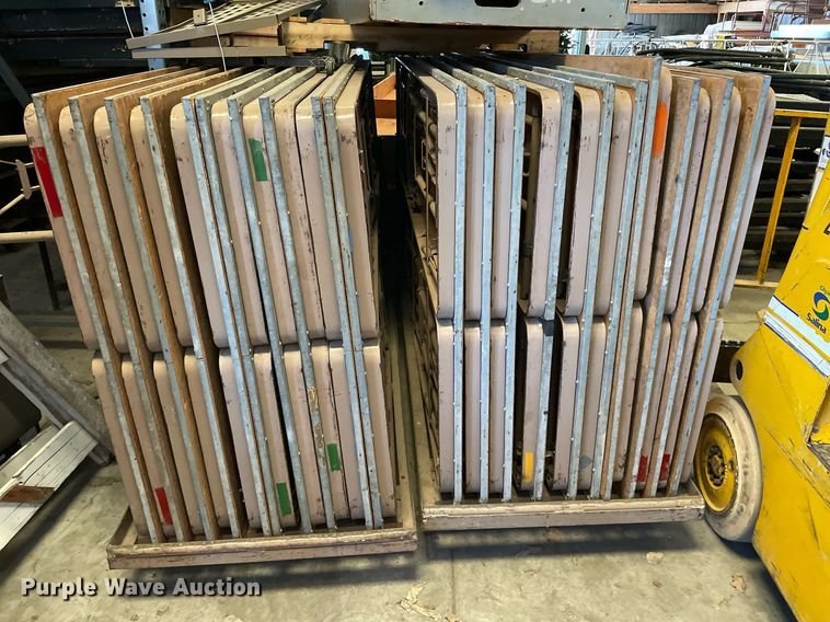 image for item MS9658 Approximately 40 riser platforms