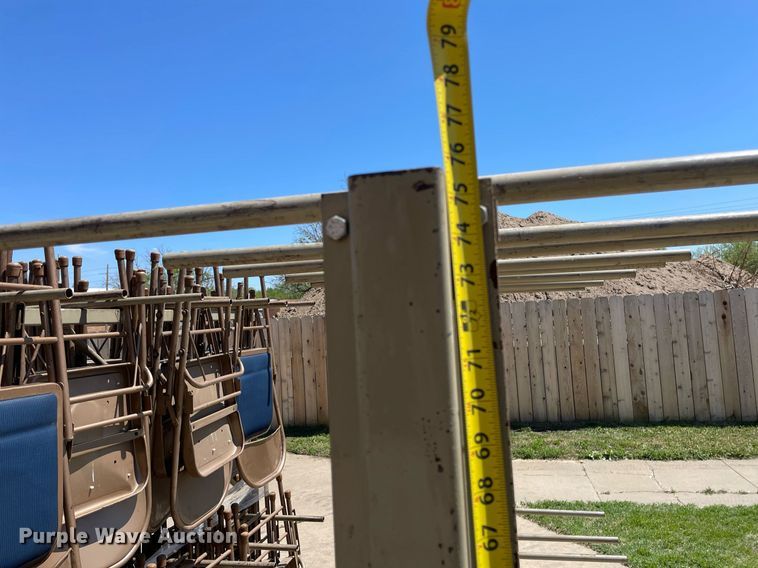 image for item MS9659 (2) carts of chairs