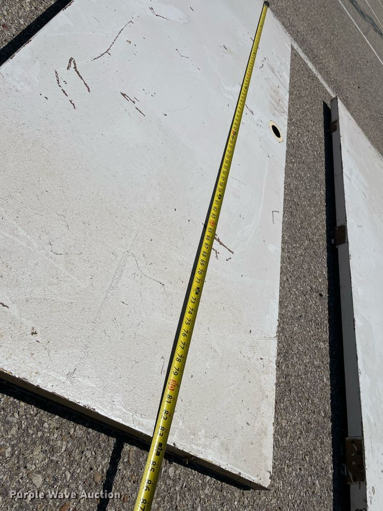 image for item MS9660 (9) metal doors