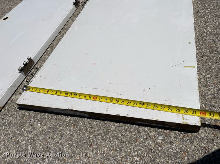 image for item MS9660 (9) metal doors