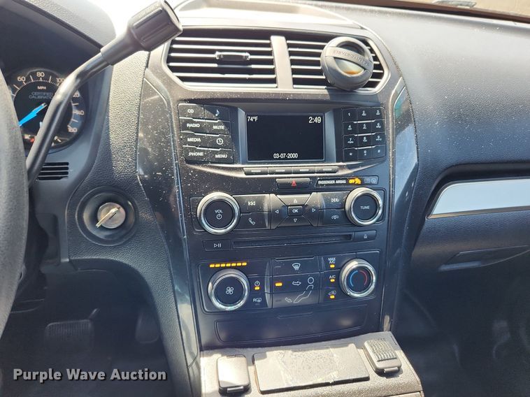 image for item MW9669 2017 Ford Explorer Police Interceptor  SUV