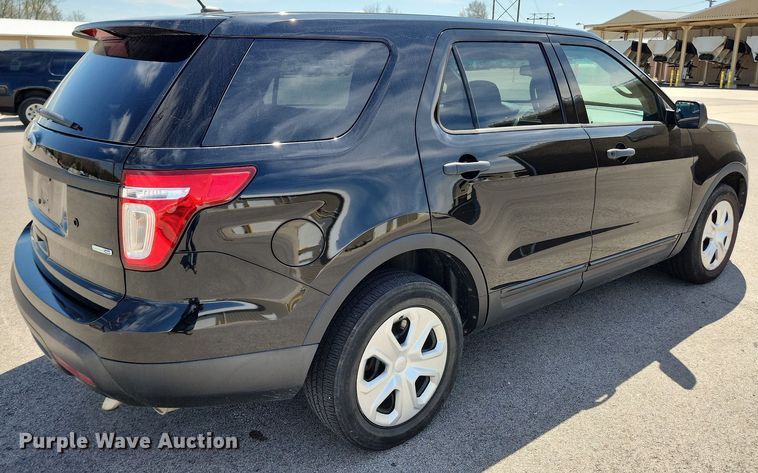 image for item MW9670 2015 Ford Explorer Police Interceptor  SUV