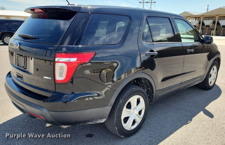 image for item MW9671 2015 Ford Explorer Police Interceptor  SUV