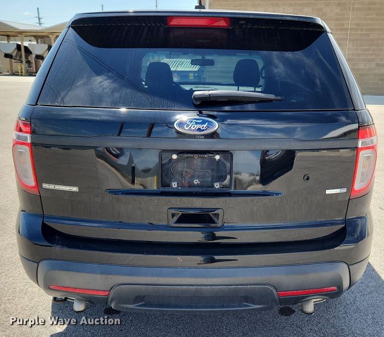 image for item MW9671 2015 Ford Explorer Police Interceptor  SUV