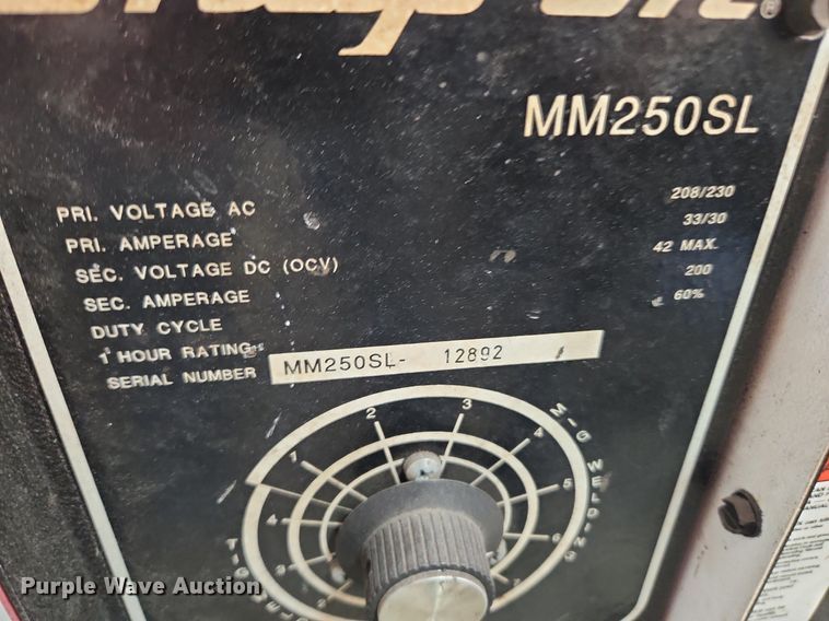 image for item MW9684 Snap-on MM250SL  welder