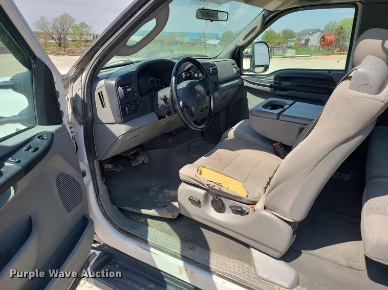 image for item MX9656 2007 Ford F250 Super Duty  SuperCab pickup truck