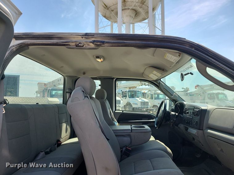 image for item MX9656 2007 Ford F250 Super Duty  SuperCab pickup truck