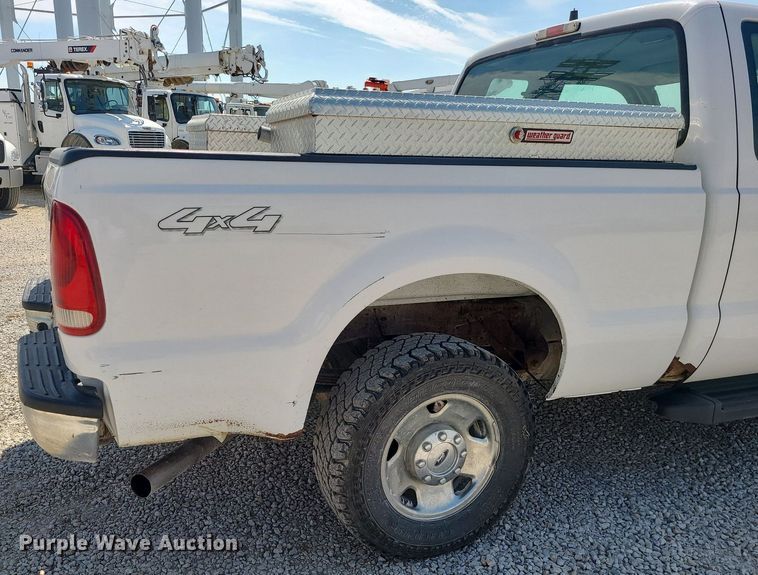 image for item MX9656 2007 Ford F250 Super Duty  SuperCab pickup truck