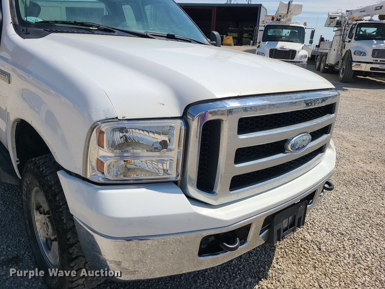 image for item MX9656 2007 Ford F250 Super Duty  SuperCab pickup truck