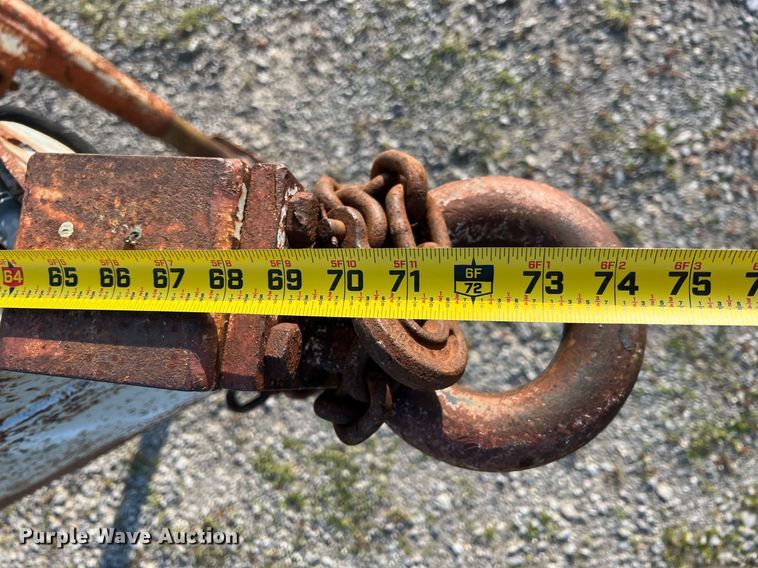 image for item MY9586 1989 Carrier King 1200  equipment trailer