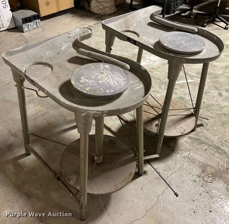 image for item MY9740 (2) pottery wheels