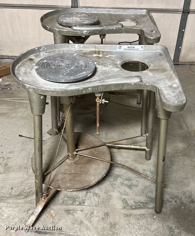 image for item MY9740 (2) pottery wheels