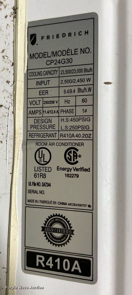 image for item MY9744 AC units