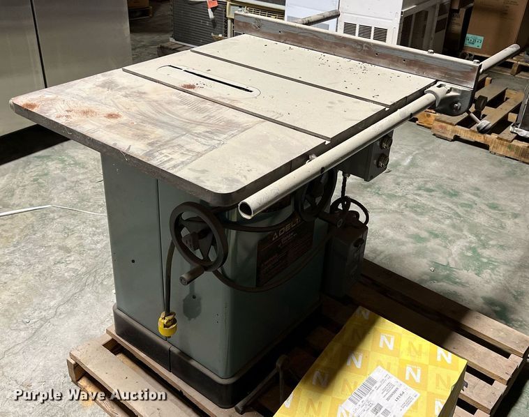 image for item MY9745 Delta Unisaw  table saw