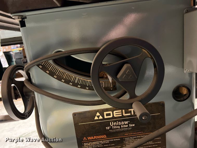 image for item MY9745 Delta Unisaw  table saw