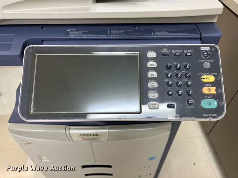 image for item MY9770 Toshiba E-Studio 357  copier