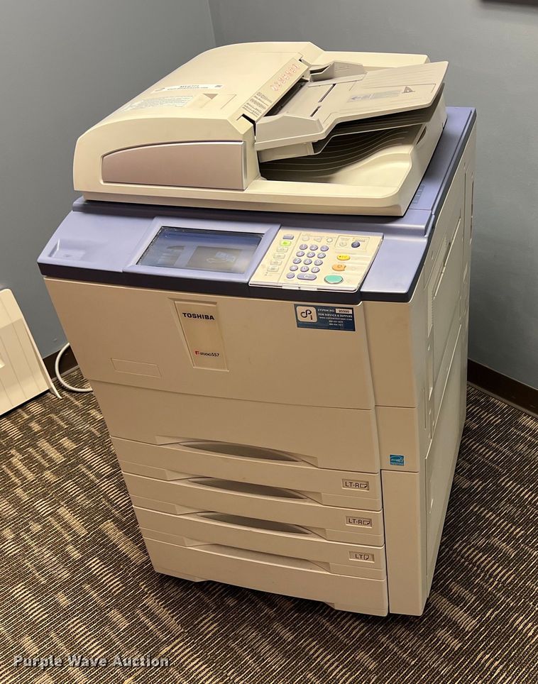 image for item MY9771 Toshiba E-Studio 557  copier