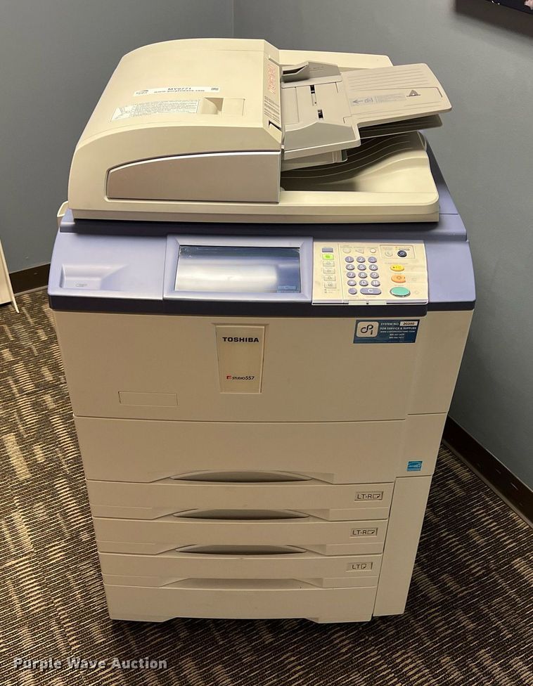 image for item MY9771 Toshiba E-Studio 557  copier