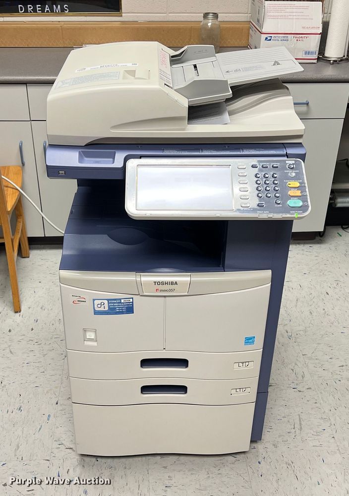 image for item MY9772 Toshiba E-Studio 357  copier